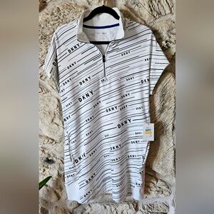 NWT DKNY print sweater dress in size Medium.